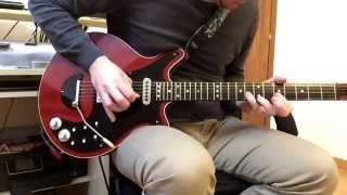 Brian May - "I'm Scared" cover solo on Red Special guitar