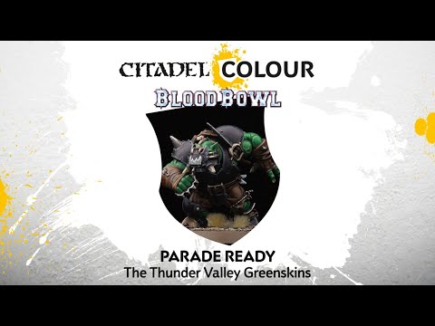 How to Paint Blood Bowl: Parade Ready Thunder Valley Greenskins
