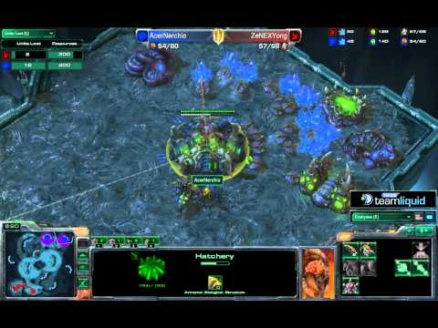 Game 1 - AcerNerchio vs ZeNEXYong - TeamSpeak TL SC2 Open #22 Final