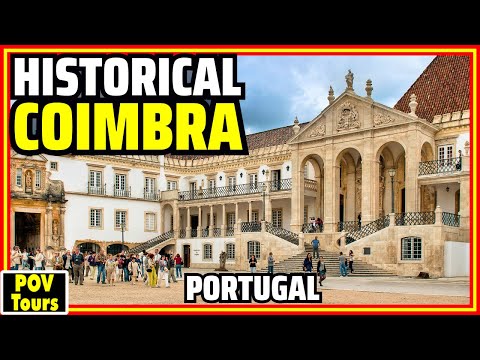 Exploring Coimbra's Historical Old Town and the Coimbra University, Portugal! [4K]
