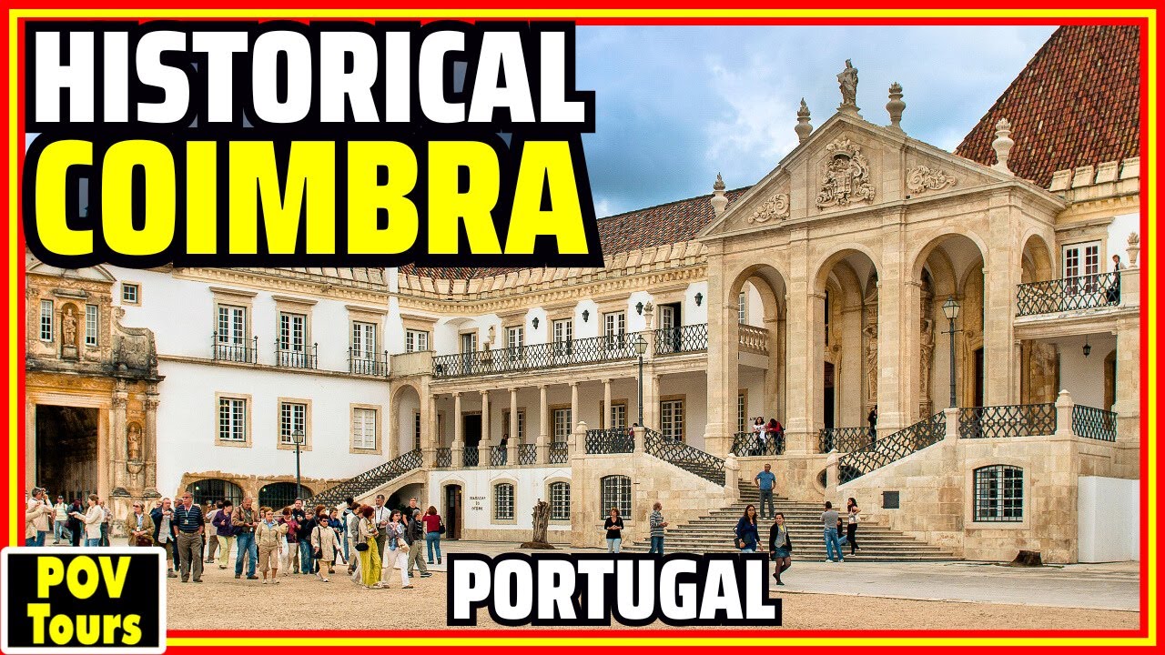 Exploring Coimbra's Historical Old Town and the Coimbra University, Portugal! [4K]