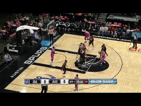 Spurs' Kyle Anderson posts 30 points & 11 rebounds vs. the Stampede, 1/30/2015