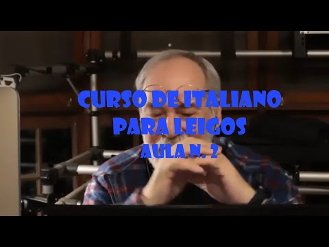 Curso de Italiano para leigos - segunda aula