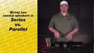 Speaker Wiring: Wiring Coaxial Speakers