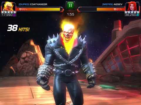 5/65 Ghost Rider v 4/55 Medusa boss tier 4 :( AW