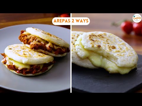 Arepas Recipe | How To Make Authentic Venezuelan Arepas At Home | Tuna And Cheese Arepas #arepas