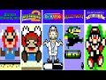 Evolution Of Super Mario Games Dying Game Over Screens In Nintendo GameBoy Virtual Boy 1989 1998