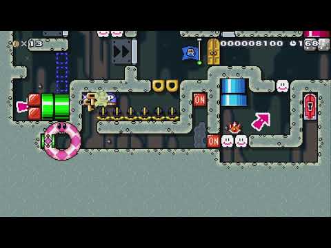My big dungeon of mystery by Basko - Super Mario Maker 2 - No Commentary 1bx 1by