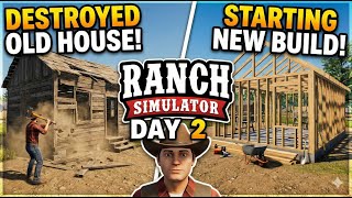 The Old House is GONE! Building My Dream Ranch