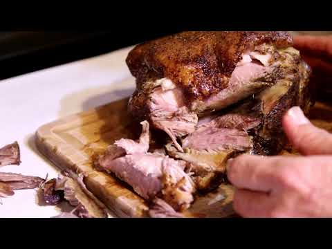Pulled Pork Cooked in a Roaster Oven Less Heat in the...