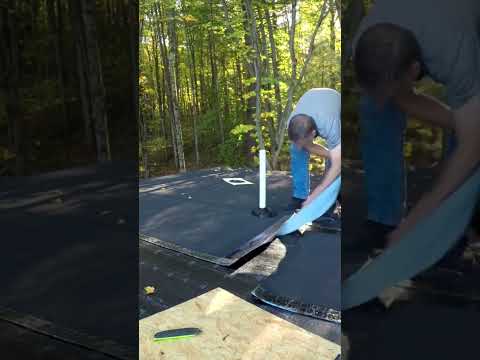 Rolled Roofing is so EASY