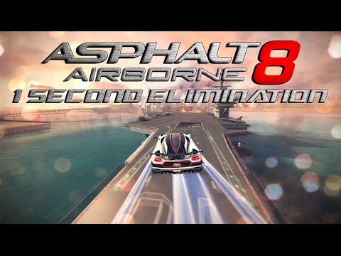 Asphalt 8 - 1 Second Elimination (Koenigsegg One:1 VS Devel Sixteen) [32 Racers]