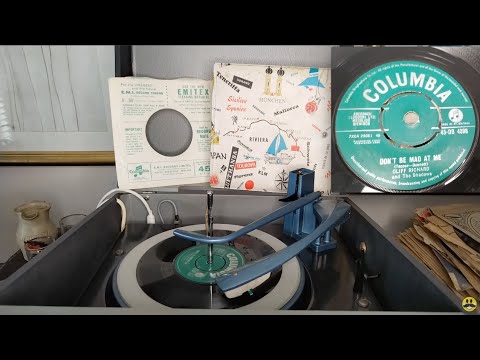 Don't Be Mad At Me ~ Cliff Richard ~ 1960 Columbia 45rpm Vinyl Single ~ 1963 Bush SRP 31D Player