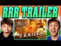 Americans React to RRR - Official Trailer