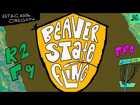 2024 Beaver State Fling | FPO R2F9 | Cox, Ryan, Scoggins, Steen | Jomez Disc Golf