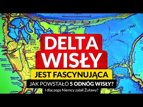VISTULA DELTA ◀🌎 How did the Vistula River Basin come into being? The Vistula River, the Nogat Ri...
