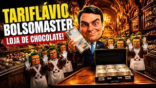 Saiu! Tariflávio Bolsomaster: Rachadinha, Vorcaro e Submissão!