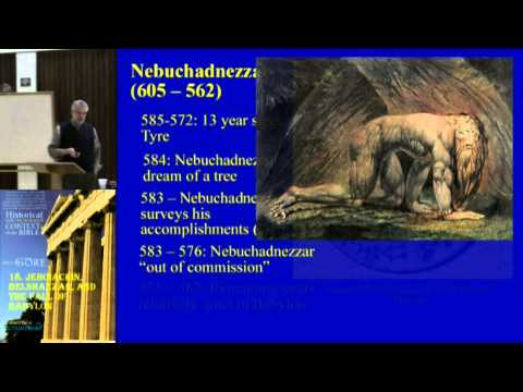 18. Jehoiachin, Belshazzar, and the Fall of Babylon