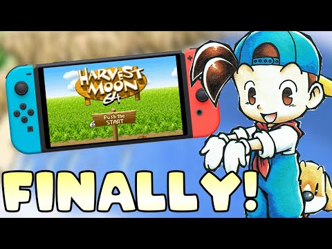 Revisiting Harvest Moon 64 on the Nintendo Switch!!
