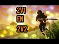 2v1 en 2v2 | Fortnite battle royale