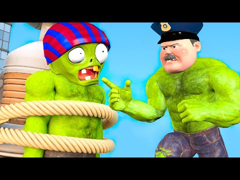 Scary Teacher Fun 3D - Bad Boy Nick Vs Giant Zombie Wanted By Brave Police Animation