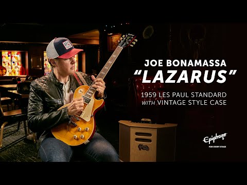 2021 Epiphone Joe Bonamassa Signature "Lazarus" '59 Les Paul Standard - Aged Gloss | Limited Edition Gibson Burstbucker Pickups Locking Tuner 3.69kg | CoA OHSC image 26