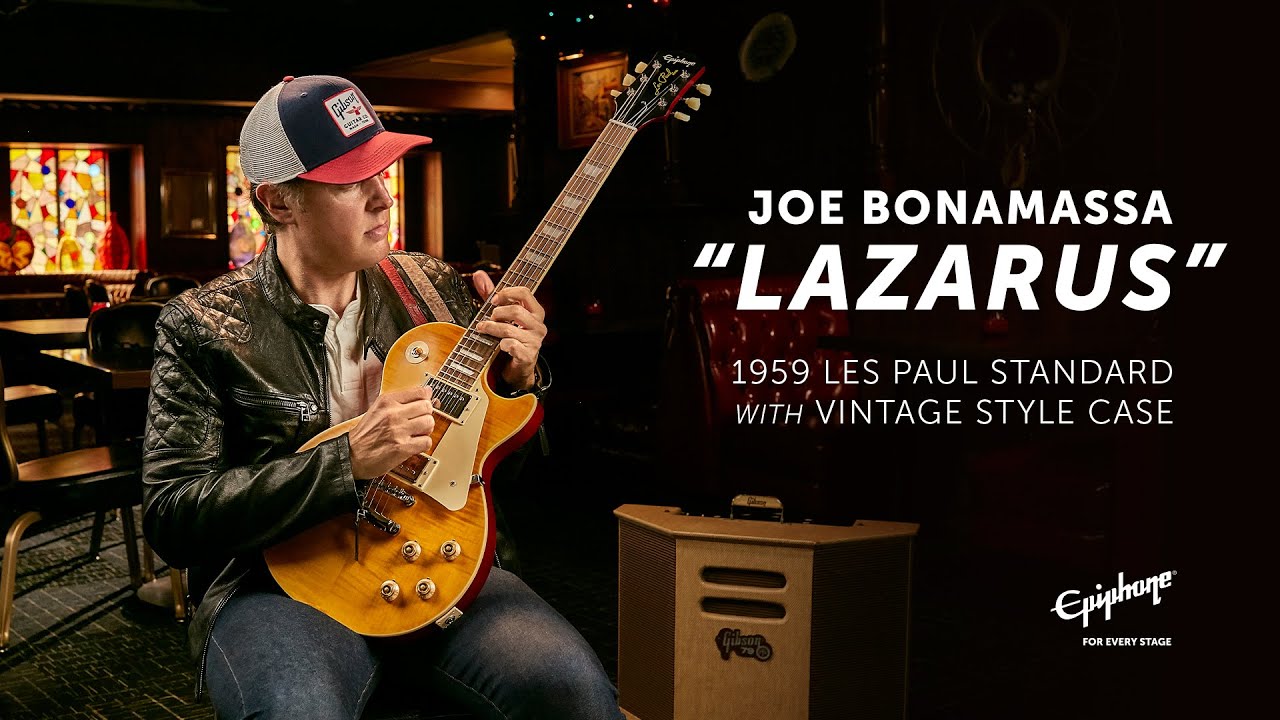 Joe Bonamassa â€œLazarusâ€ 1959 Les Paul Standard - Interview & Demo - YouTube