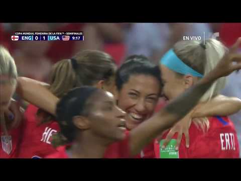 Christen Press Gol contra Inglaterra