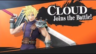 Super Smash Bros. -- Unlocking and Trying Out Cloud