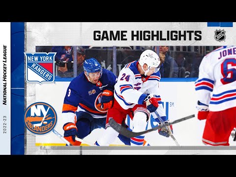 Rangers @ Islanders 10/8 | NHL Highlights 2022