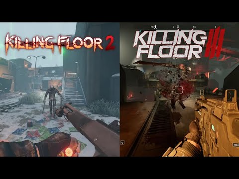 shooting in Killing floor 2 vs shooting in killing floor 3