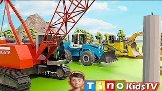 Construction Vehicles Assembly Show - Trucks for Kids | Excavator, Cement Truck, Bulldozer etc.