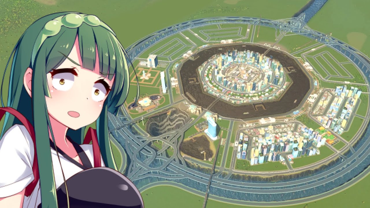 【Cities:Skylines】下水を再利用した街を作る！#4【VOICEROID実況】
