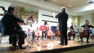 Nino Rota, «Valzer del commiato». Esegue il «Nino Rota cello ensemble», dirige Michele Cellaro