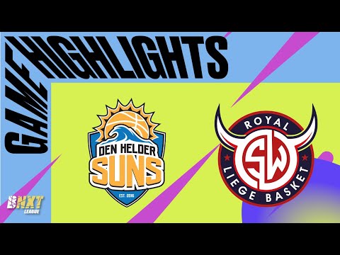 Den Helder Suns vs. RSW Liege Basket #BNXTLeague