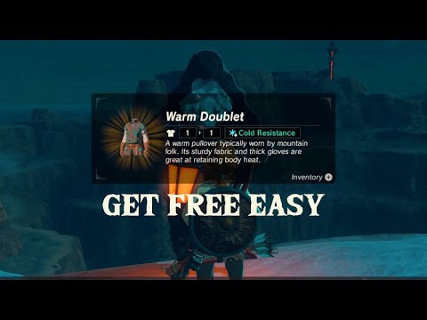 zelda botw free Warm Doublet