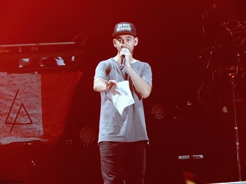 Mike Shinoda speaking italian @Milan 10/06/14