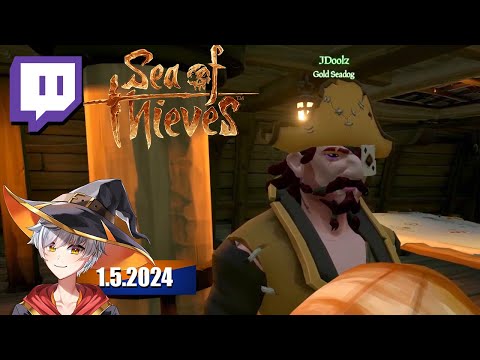 Sea of Thieves w/ @DooleyNotedGaming @KDoolz @Kn0vis | 1.8.2023
