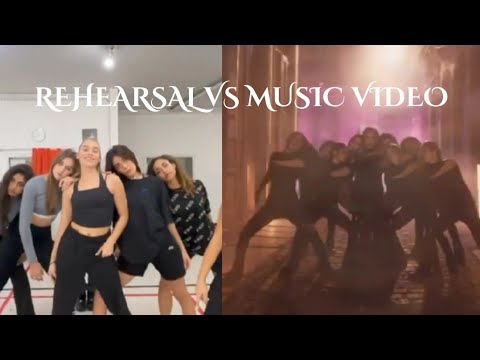 Now United - Heartbreak On The Dance Floor Rehearsal Vs Music Video