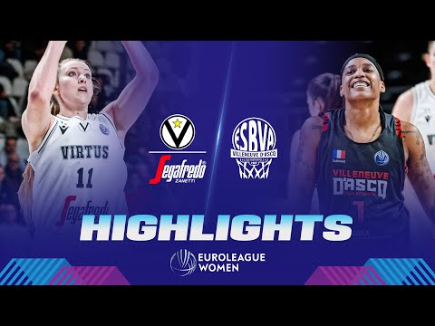 Virtus Segafredo Bologna v Villeneuve d'Ascq LM | Gameday 11 | Highlights | EuroLeague Women 2023-24