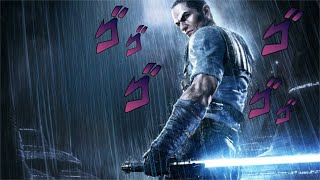 Giorno’s theme goes with everything (The Force Unleashed 2)