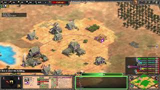 Held 2v1 Against Persian Elephants with Paladins Monks … But Team Resigned 💔 | 4v4 BF