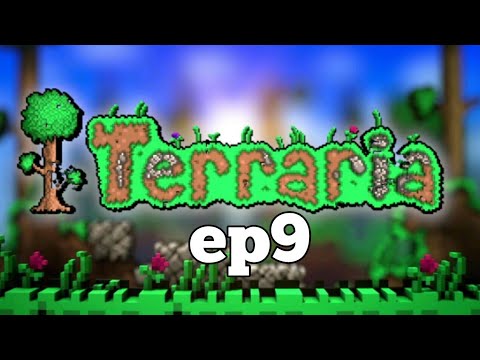 Fighting The Wall Of Flesh Twice Ep9-Terraria