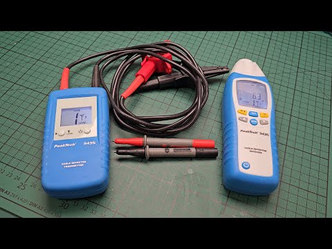 PeakTech P 3435 Kabeldetektor-Set mit Sender und Empfänger – Testbericht und Schnelltest