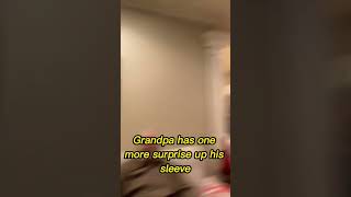 Grandpa's Croc-tastic and Pendent Christmas gift Surprise #shorts