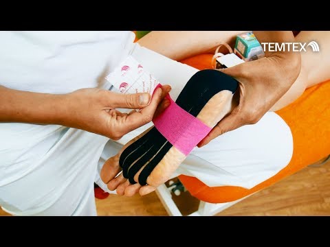 _label_product_video TEMTEX kinesio tejpovací páska černá 5cmx5m