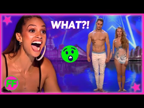 Talent Acrobatic Couple Blows Away Judges on BGT