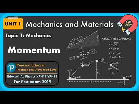 1.3 Momentum: Unit 1 mechanics and material: Edexcel IAL Physics