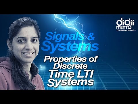 Signals and Systems 37 Properties of discrete time LTI systems