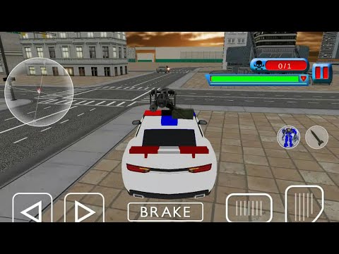 Police Robot Transformation - Prison Escape (Dangerous bang) Android Gameplay HD